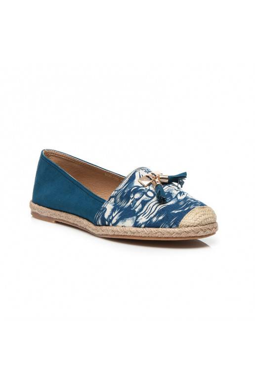 Espadrillas Jeans Blue Suede BL22-520BL