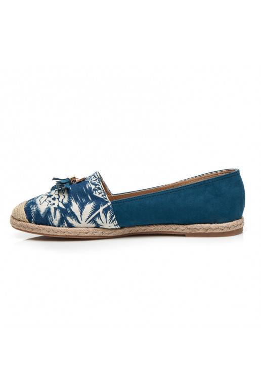 Espadrillas Jeans Blue Suede BL22-520BL