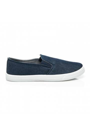 Scarpe Slip On in denim DD371H.BL