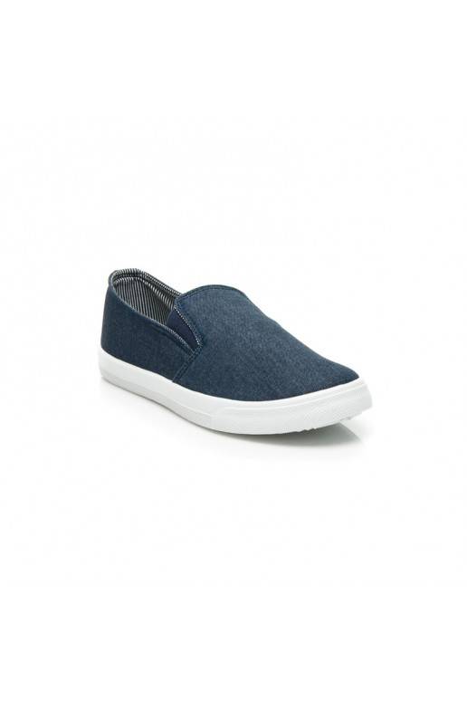 Scarpe Slip On in denim DD371H.BL