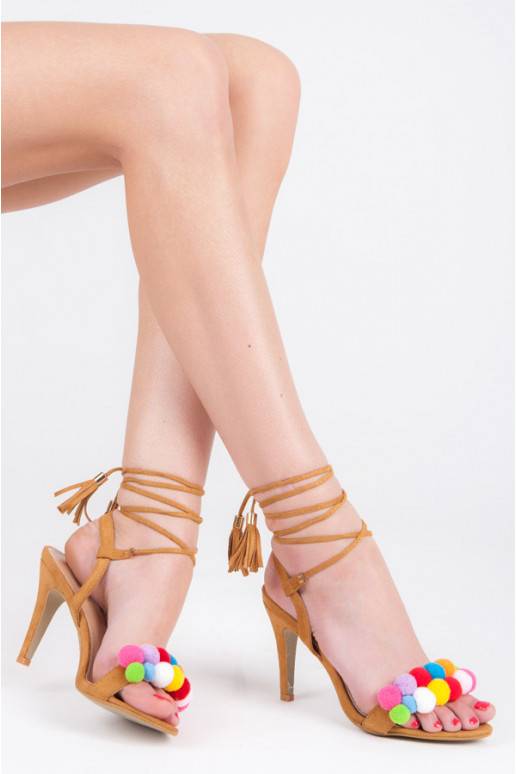 Rudos Sergio Todzi basutės su spalvotomis detalėmis L977C  - 3