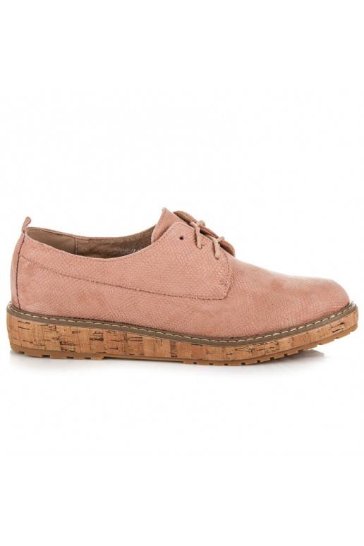 Scarpe rosa VICES con suole in sughero 7152-20P