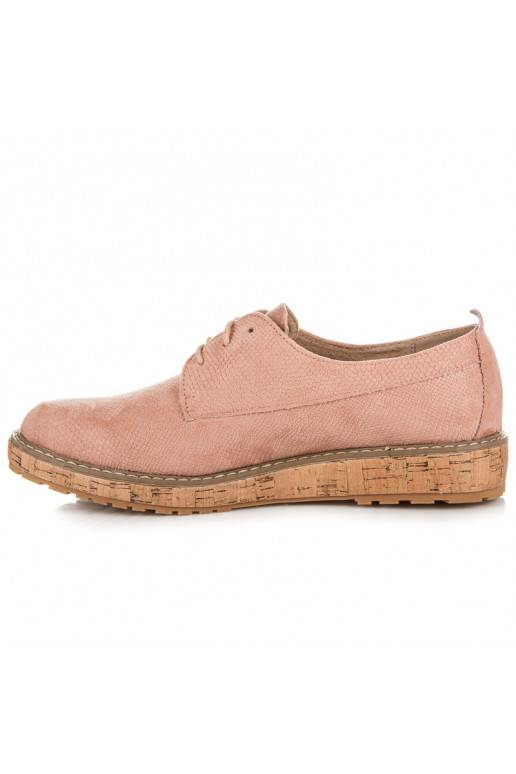 Scarpe rosa VICES con suole in sughero 7152-20P