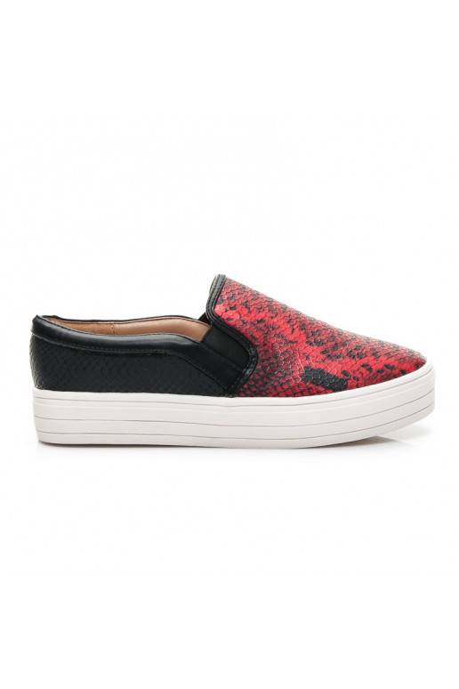 Scarpe Slip On con suola spessa Q33-19R /S1-2P
