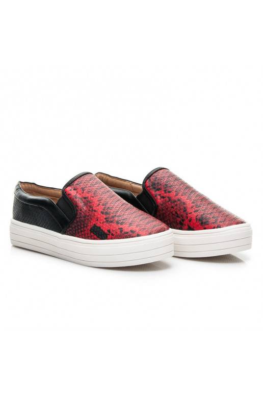 Scarpe Slip On con suola spessa Q33-19R /S1-2P