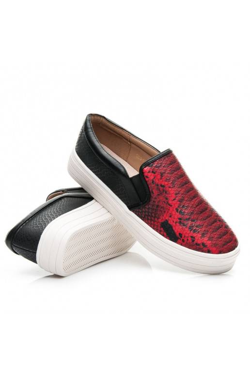 Scarpe Slip On con suola spessa Q33-19R /S1-2P