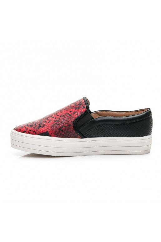 Scarpe Slip On con suola spessa Q33-19R /S1-2P