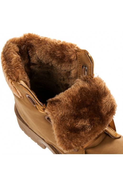 Rudos spalvos aulinukai su satino batraiščiais  - 8