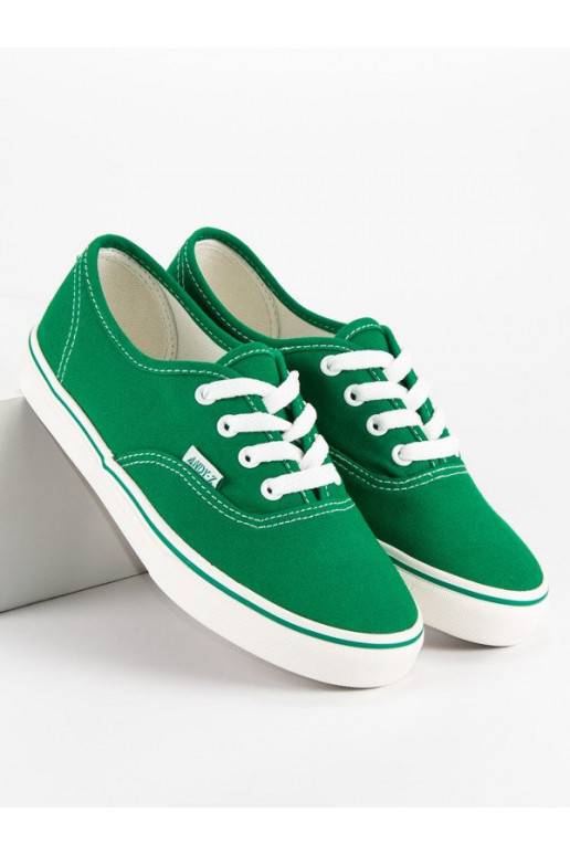 Žalios spalvos moteriški laisvalaikio bateliai Andy Z A8865GR  - 2 Žalios spalvos moteriški laisvalaikio bateliai Andy Z A8865GR  - 2