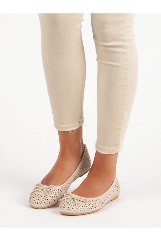 Smėlio spalvos balerinos Diamantique Sun Ornaments 9988-139BE  - 1 Smėlio spalvos balerinos Diamantique Sun Ornaments 9988-139BE  - 1