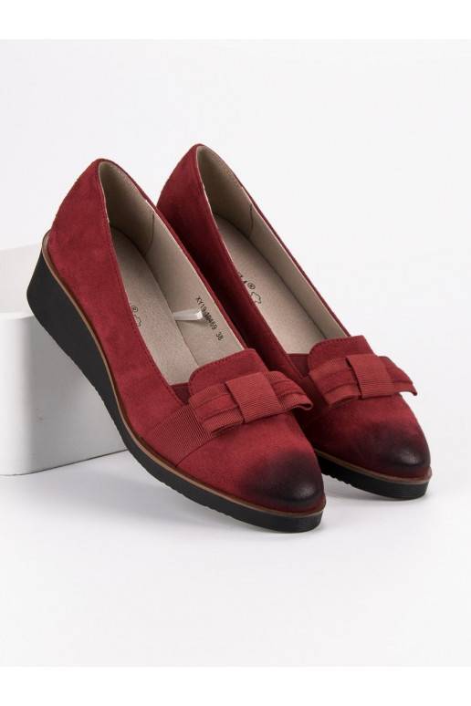 Platforminiai bateliai VINCEZA XY19-10469BUR  - 6