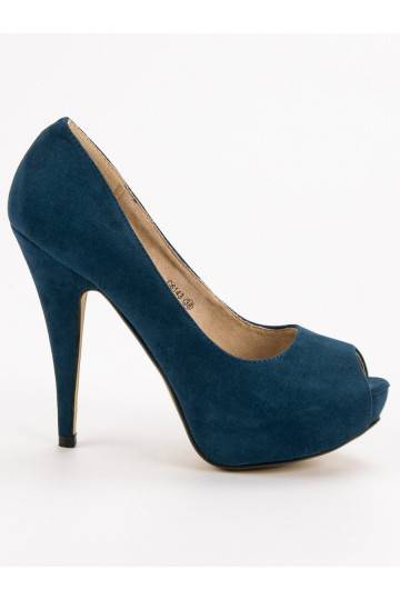 scarpe aperte in camoscio C6143MA 2
