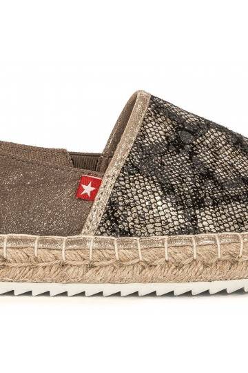 Espadrillas color oro Big Star BAT_FF274A515 GOLD 2