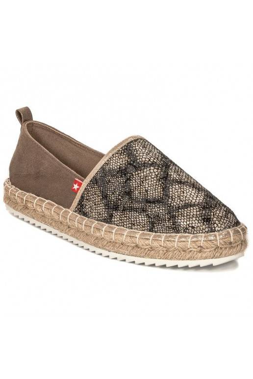 Espadrillas color oro Big Star BAT_FF274A515 GOLD