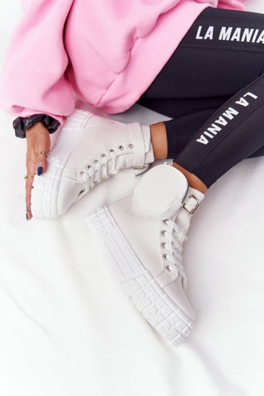 Scarpe da ginnastica con plateau Scarpe da ginnastica con plateau