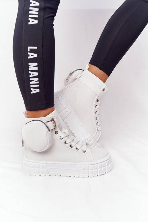 Scarpe da ginnastica con plateau Scarpe da ginnastica con plateau