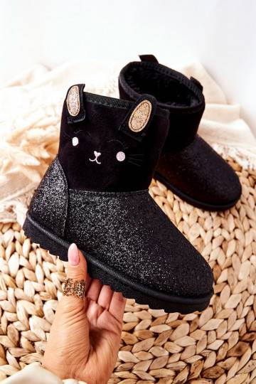 Doposci per bambini in colore nero Coreris