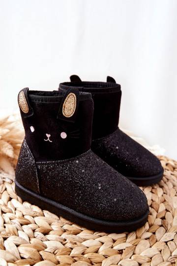 Doposci per bambini in colore nero Coreris 2