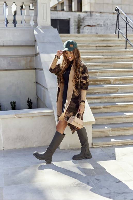 Stivali lunghi color kaki Whats Going On Stivali lunghi color kaki Whats Going On