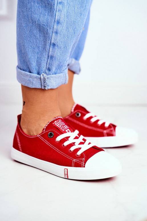 Scarpe da donna Big Star colore rosso... Scarpe da donna Big Star colore rosso...