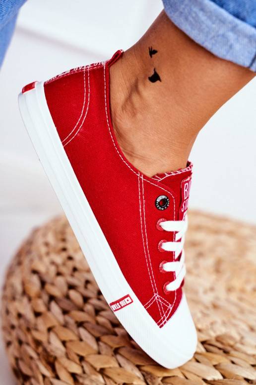 Scarpe da donna Big Star colore rosso... Scarpe da donna Big Star colore rosso...