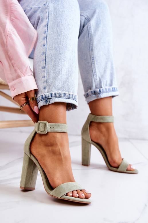 Sandali con tacco Jacqueline in... Sandali con tacco Jacqueline in...