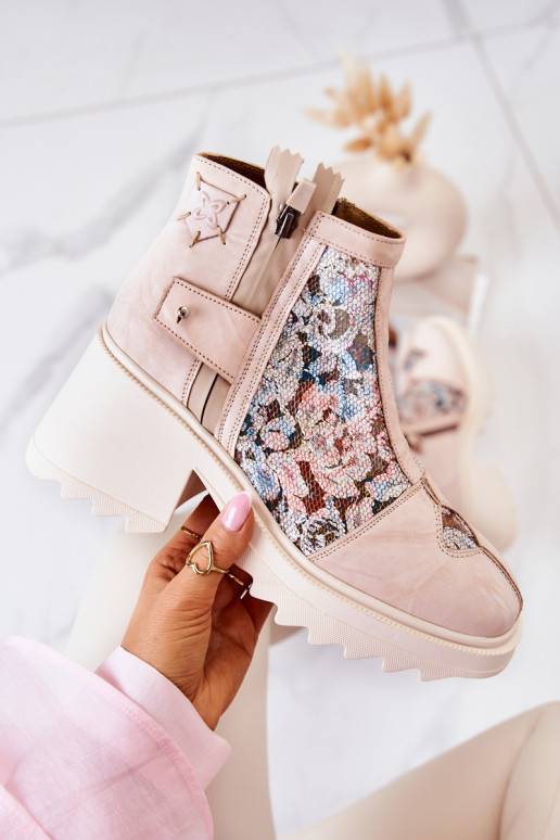 Stivali beige Stivali beige