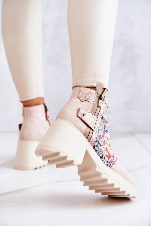 Stivali beige