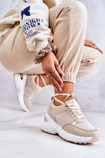 Scarpe sportive lucide con...