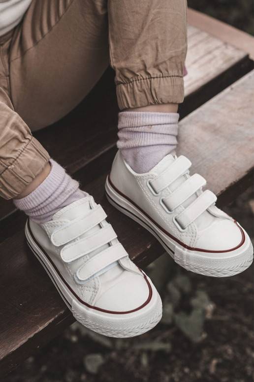 Scarpe casual da bambino con chiusure...
