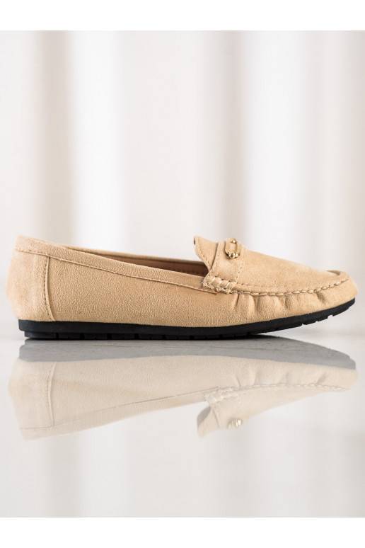 Comodi mocassini beige