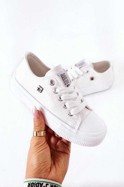 Scarpe per il tempo libero per bambini in bianco di BIG STAR