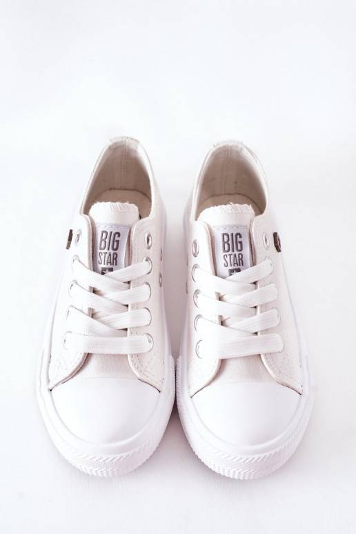 Scarpe per il tempo libero per bambini in bianco di BIG STAR