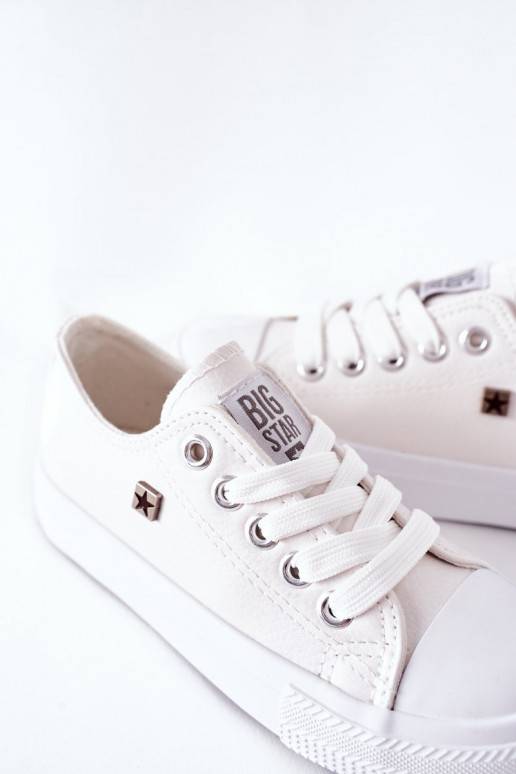 Scarpe per il tempo libero per bambini in bianco di BIG STAR