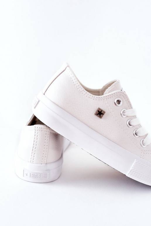 Scarpe per il tempo libero per bambini in bianco di BIG STAR