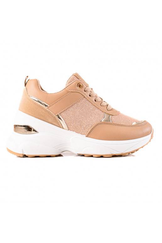 Scarpe modello sneakers dal design elegante con plateau