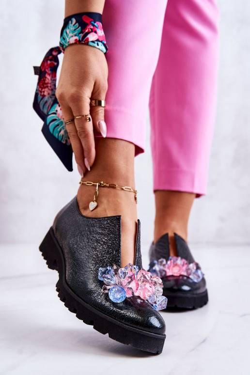 Scarpe in stile elegante con...