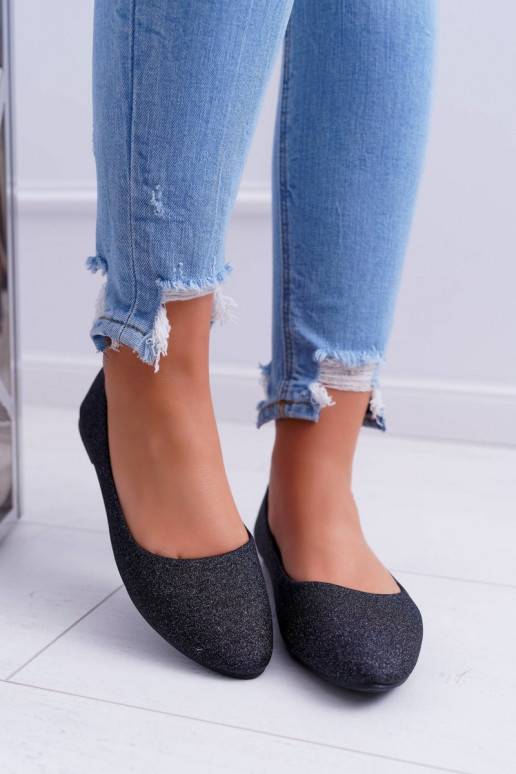Ballerine lucide in Tiffy nero