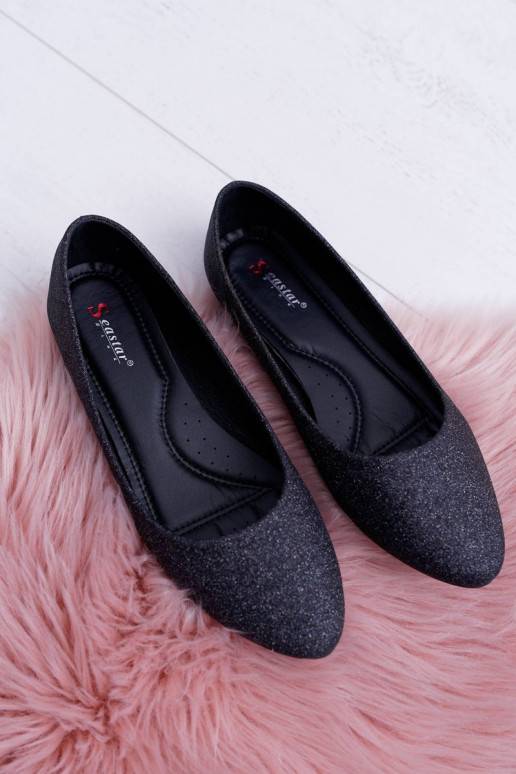 Ballerine lucide in Tiffy nero