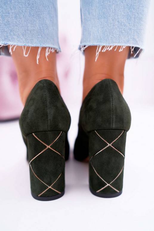 Scarpe Laura Messi in camoscio verde... Scarpe Laura Messi in camoscio verde...