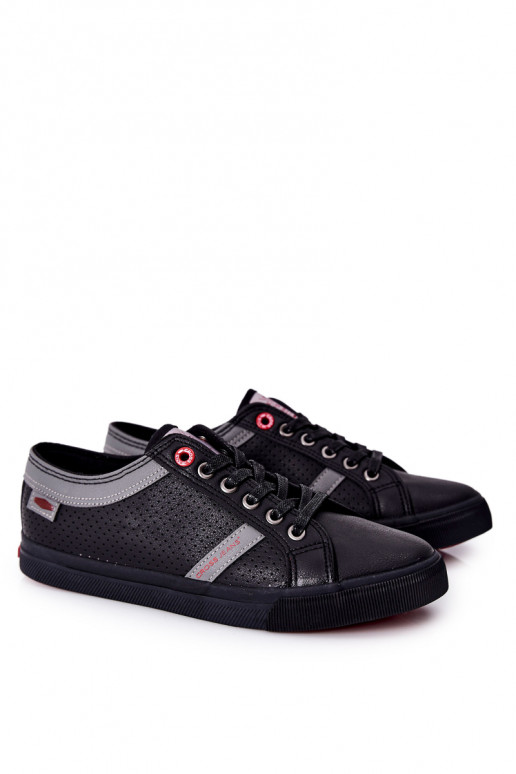 Scarpe casual da uomo Cross Jeans di colore nero