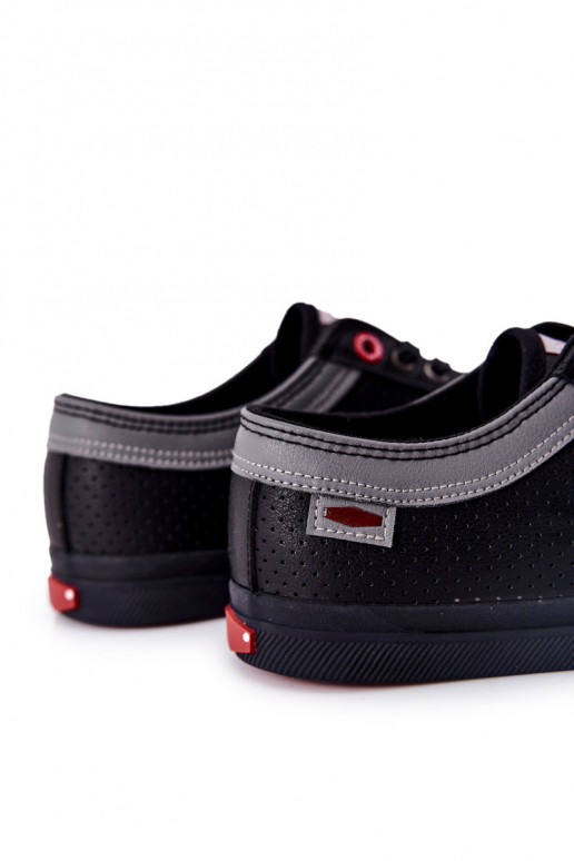 Scarpe casual da uomo Cross Jeans di colore nero