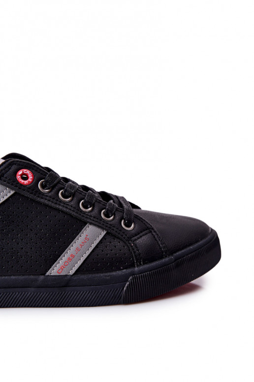 Scarpe casual da uomo Cross Jeans di colore nero