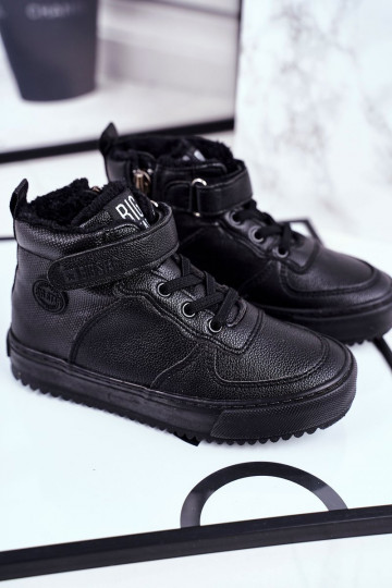 Scarpe sportive riscaldate per bambini Big Star colore nero