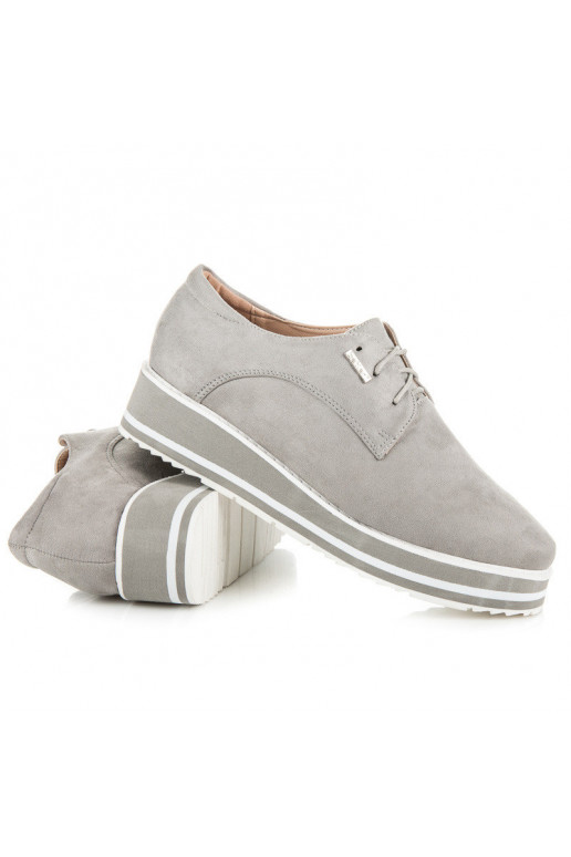 Scarpe per il tempo libero grigie