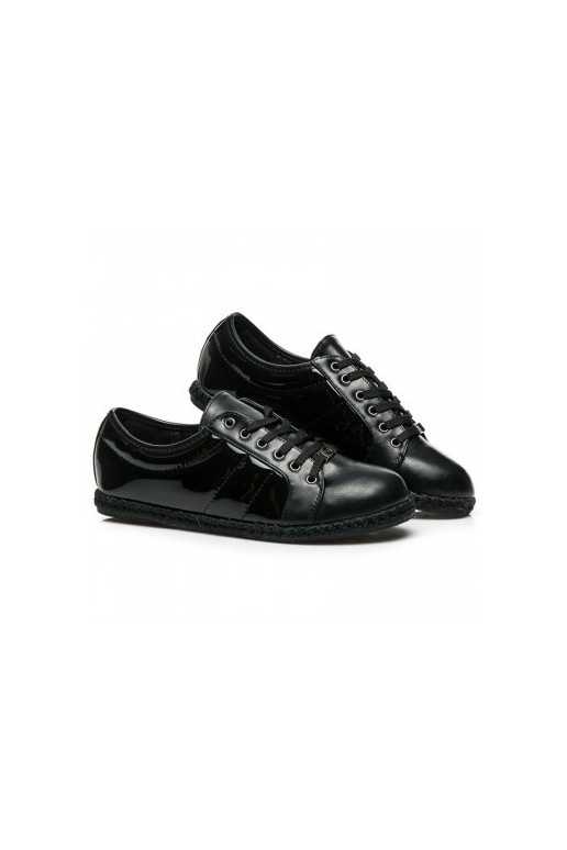 Nero Scarpe nere in stile sportivo