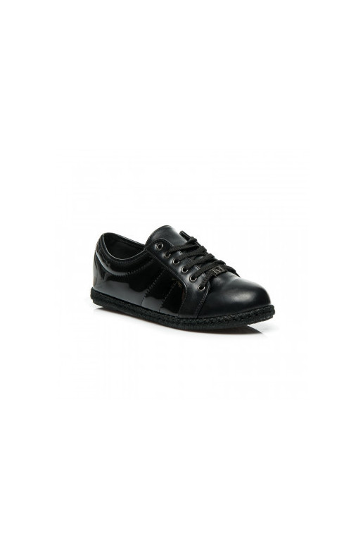Nero Scarpe nere in stile sportivo