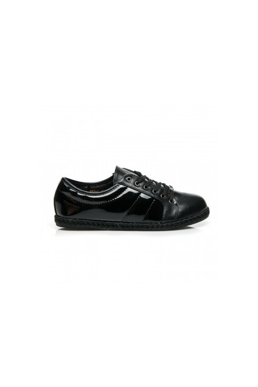 Nero Scarpe nere in stile sportivo