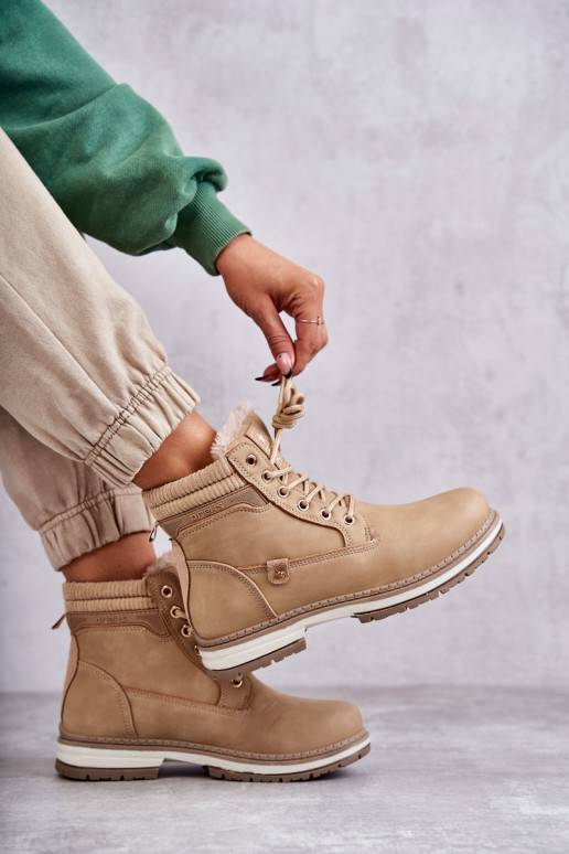 Stivali in avorio Liv Stivali in avorio Liv