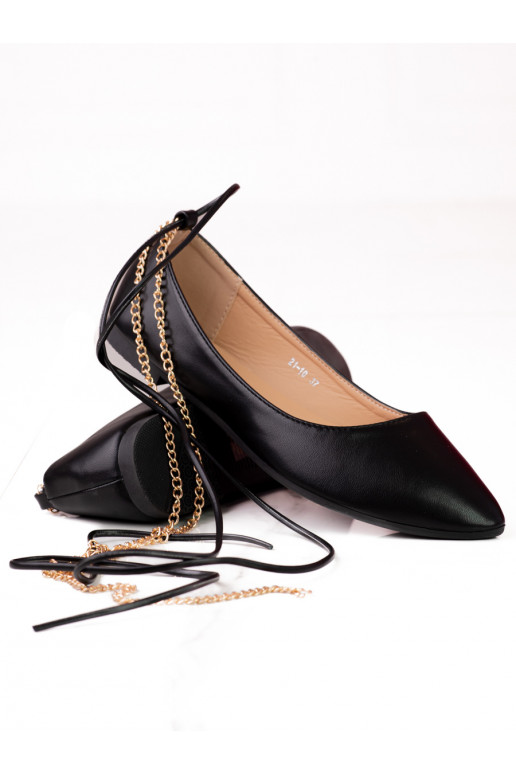 Ballerine in Shelovet nero